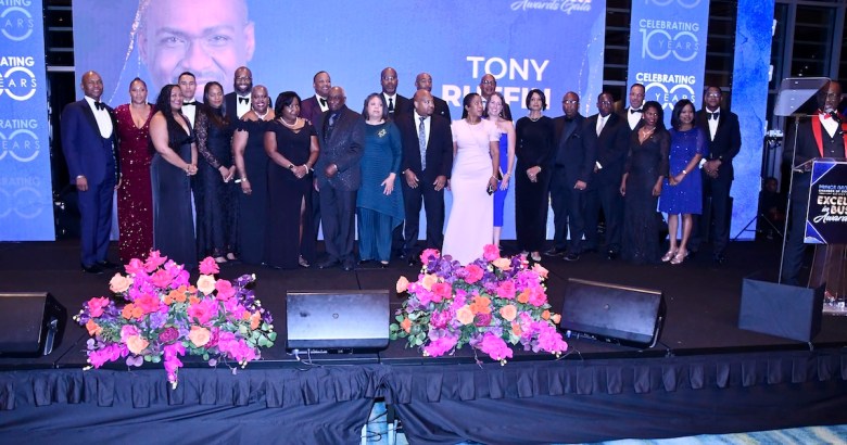 Members of the Prince George’s County Chamber of Commerce pose during the Excellence in Business Awards Gala on Oct. 5 at the Gaylord National Harbor. (Robert R. Roberts/The Washington Informer)